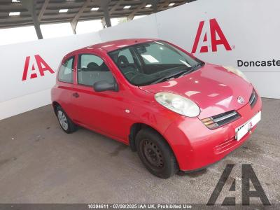 Image of 2003 NISSAN MICRA E 998cc PETROL MANUAL 5 Speed 3 DOOR HATCHBACK