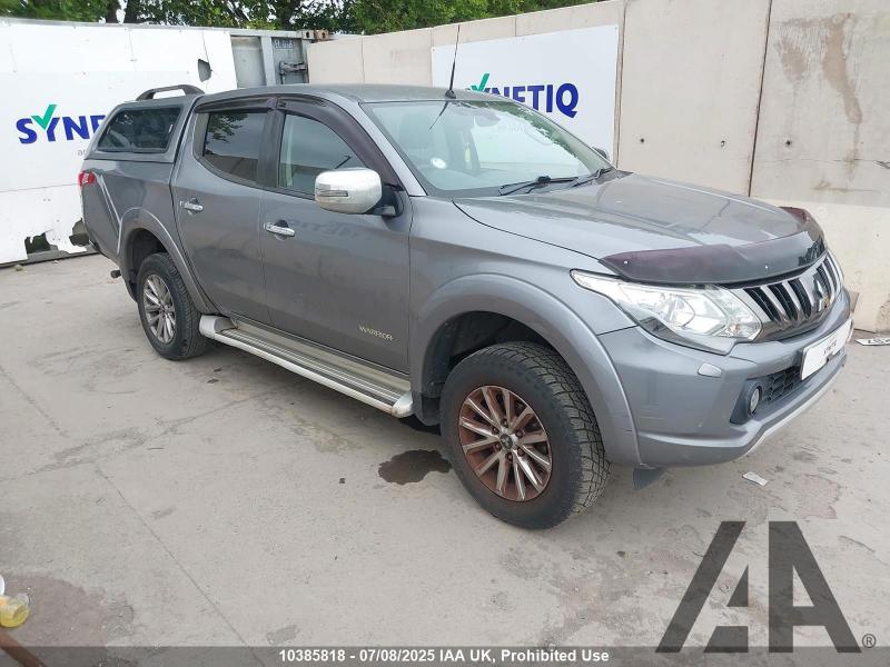 2017 MITSUBISHI L200 DI-D 4WD WARRIOR DCB 2442cc TURBO DIESEL MANUAL 6 Speed PICK UP