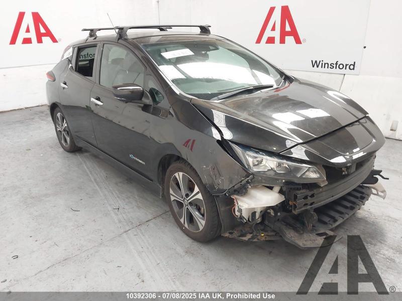 2018 NISSAN LEAF TEKNA ELECTRIC DIRECT DRIVE 5 DOOR HATCHBACK