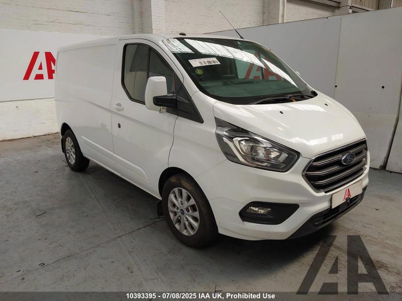 2019 FORD TRANSIT CUSTOM 280 LIMITED P/V L1 H1 1996cc TURBO DIESEL MANUAL 6 Speed PANEL VAN