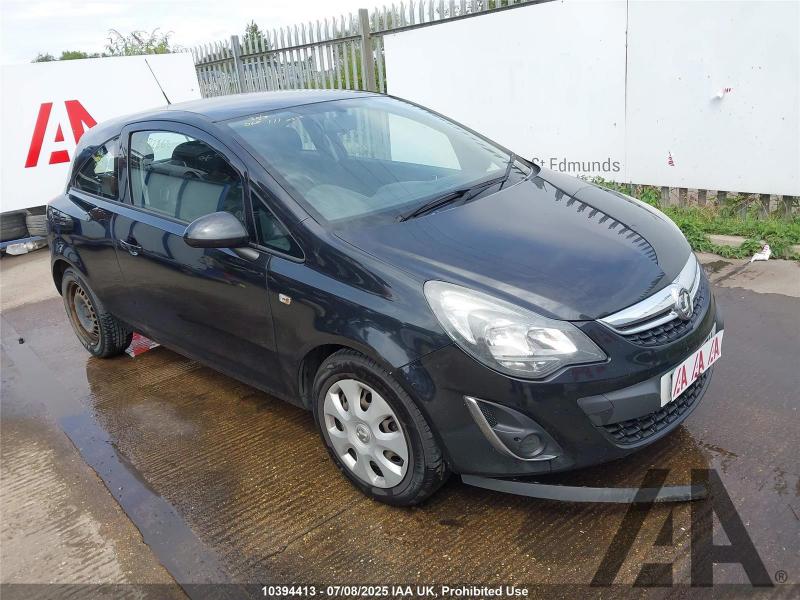 2014 VAUXHALL CORSA EXCLUSIV AC 1229cc PETROL MANUAL 3 DOOR HATCHBACK