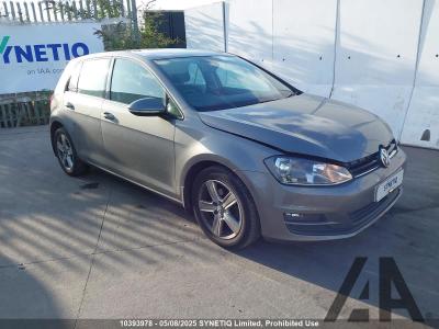 Image of 2014 VOLKSWAGEN GOLF MATCH TDI BLUEMOTION TECHNOLOG 1598cc TURBO DIESEL SEMI AUTO 7 Speed 5 DOOR HATCHBACK