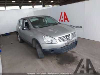 Image of 2009 NISSAN QASHQAI ACENTA DCI 1461cc TURBO DIESEL MANUAL 6 Speed 5 DOOR HATCHBACK