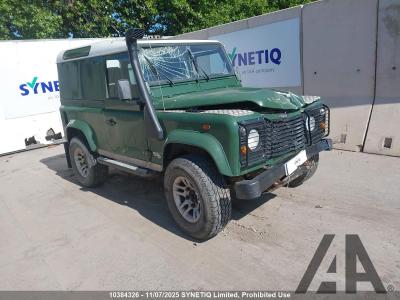 Image of 1999 LAND ROVER DEFENDER 90 HARD-TOP TD5 2495cc TURBO DIESEL MANUAL PANEL VAN