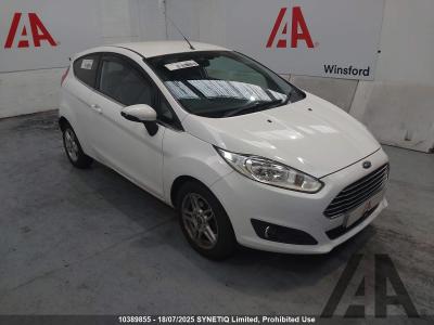 Image of 2013 FORD FIESTA ZETEC 1242cc PETROL MANUAL 5 Speed 3 DOOR HATCHBACK
