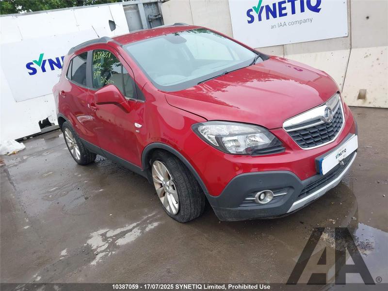 2015 VAUXHALL MOKKA SE CDTI S/S 1686cc TURBO DIESEL MANUAL 6 Speed 5 DOOR HATCHBACK