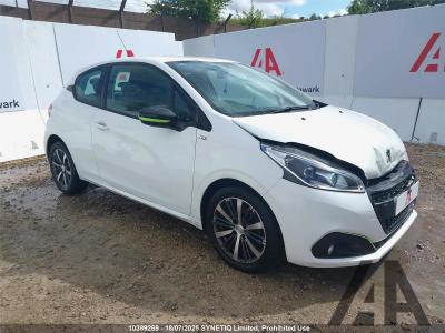 Image of 2016 PEUGEOT 208 PURETECH XS LIME 1199cc PETROL MANUAL 3 DOOR HATCHBACK