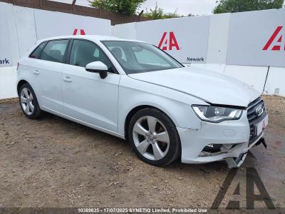 Image of 2014 AUDI A3 TFSI SPORT 1395cc TURBO PETROL MANUAL 6 Speed 5 DOOR HATCHBACK