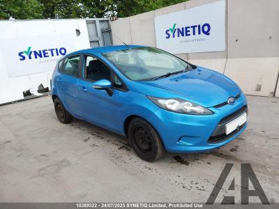 Image of 2010 FORD FIESTA ECONETIC TDCI 1560cc TURBO DIESEL MANUAL 5 Speed 5 DOOR HATCHBACK