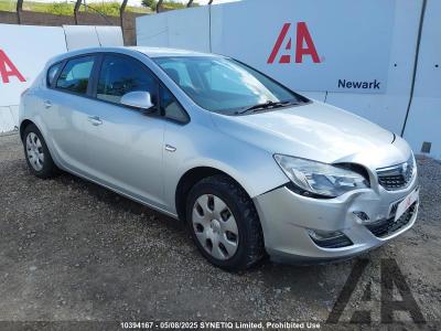 Image of 2010 VAUXHALL ASTRA EXCLUSIV 1398cc PETROL MANUAL 5 Speed 5 DOOR HATCHBACK