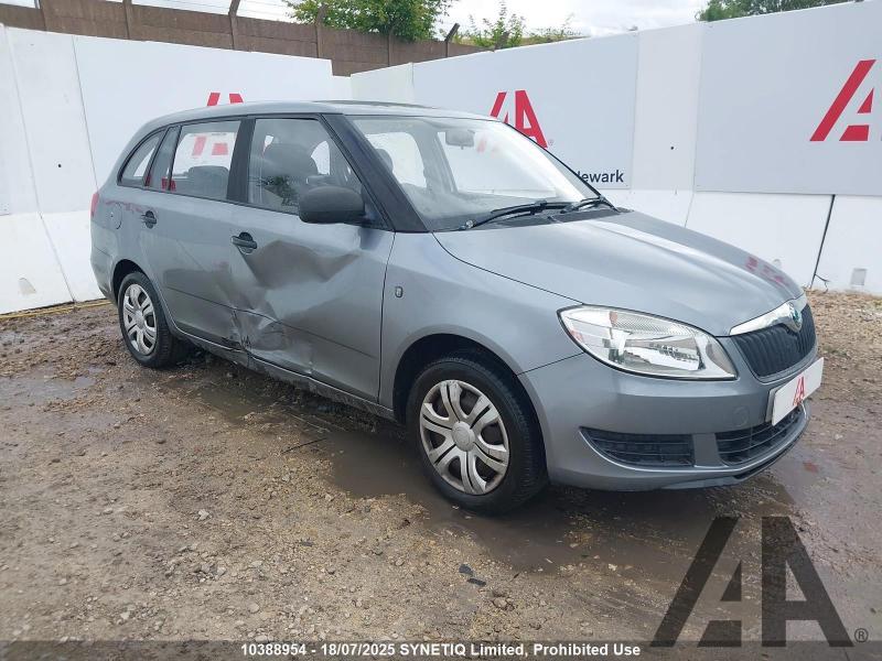 2012 SKODA FABIA S 12V 1198cc PETROL MANUAL 5 Speed 5 DOOR ESTATE