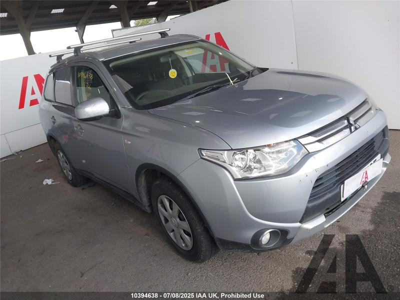 2016 MITSUBISHI OUTLANDER DI-D GX 1 4WORK 2268cc TURBO DIESEL MANUAL 6 Speed PANEL VAN