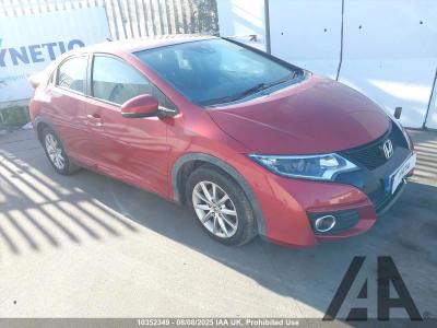 Image of 2016 HONDA CIVIC I-DTEC SE PLUS 1597cc TURBO DIESEL MANUAL 6 Speed 5 DOOR HATCHBACK