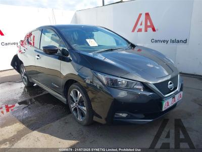 Image of 2019 NISSAN LEAF N-CONNECTA ELECTRIC DIRECT DRIVE 5 DOOR HATCHBACK