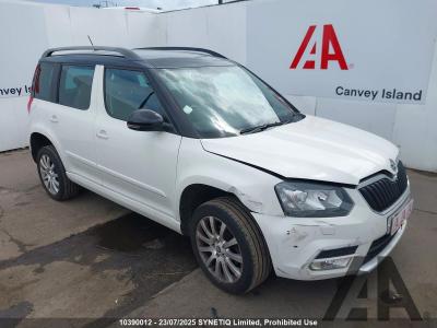 Image of 2014 SKODA YETI ELEGANCE TSI DSG 1197cc TURBO PETROL SEMI AUTO 5 DOOR HATCHBACK