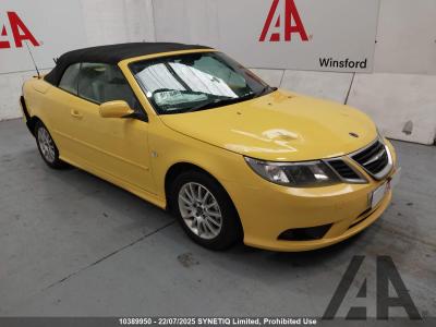 Image of 2009 SAAB 9-3 LINEAR SE T 1998cc TURBO PETROL MANUAL 5 Speed 2 DOOR CONVERTIBLE