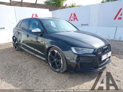 Image of 2015 AUDI A3 RS3 SPORTBACK QUATTRO NAV 2480cc TURBO PETROL SEMI AUTO 7 Speed 5 DOOR HATCHBACK