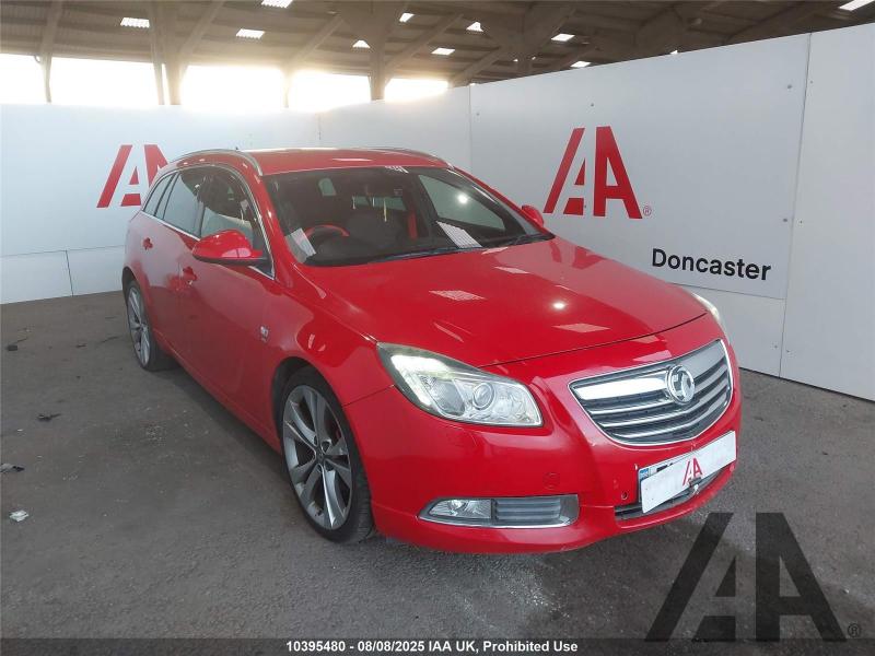2012 VAUXHALL INSIGNIA SRI NAV VX-LINE RED CDTI S/S 1956cc TURBO DIESEL MANUAL 5 DOOR ESTATE