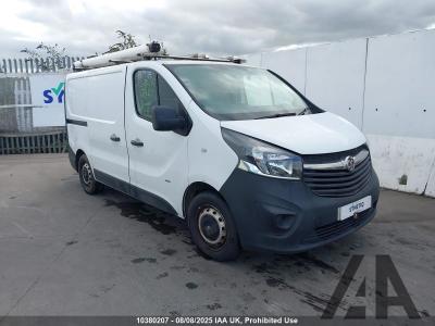 Image of 2016 VAUXHALL VIVARO 2900 L1H1 CDTI P/V ECOFLEX S/S 1598cc TURBO DIESEL MANUAL 6 Speed PANEL VAN