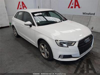 Image of 2018 AUDI A3 SPORTBACK TFSI SPORT 999cc TURBO PETROL MANUAL 6 Speed 5 DOOR HATCHBACK