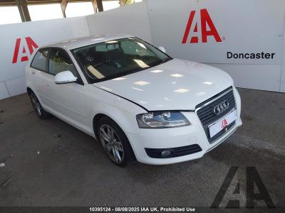 Image of 2010 AUDI A3 TFSI SPORT 1390cc TURBO PETROL MANUAL 6 Speed 3 DOOR HATCHBACK