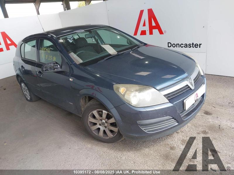 2006 VAUXHALL ASTRA CLUB 16V TWINPORT 1364cc PETROL MANUAL 5 Speed 5 DOOR HATCHBACK
