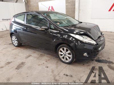 Image of 2009 FORD FIESTA ZETEC 16V 1388cc PETROL MANUAL 5 Speed 3 DOOR HATCHBACK