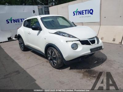 Image of 2013 NISSAN JUKE DCI N-TEC 1461cc TURBO DIESEL MANUAL 6 Speed 5 DOOR HATCHBACK