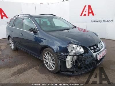 Image of 2009 VOLKSWAGEN GOLF SPORTLINE TDI DSG DPF 1968cc TURBO DIESEL SEMI AUTO 6 Speed 5 DOOR ESTATE