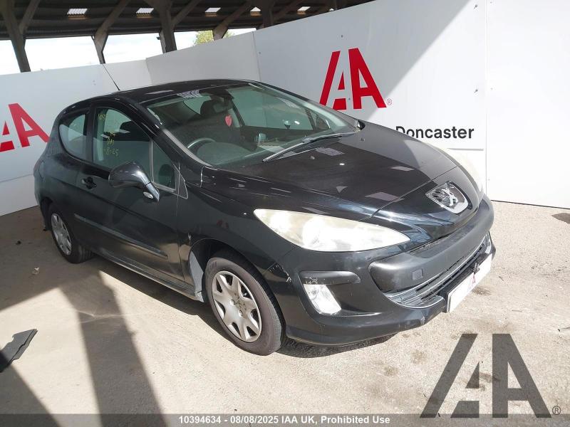 2008 PEUGEOT 308 S HDI 1560cc TURBO DIESEL MANUAL 5 Speed 3 DOOR HATCHBACK