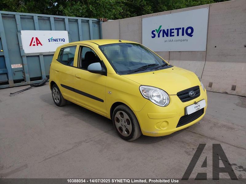 2010 KIA PICANTO STRIKE 1086cc PETROL MANUAL 5 Speed 5 DOOR HATCHBACK
