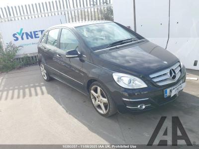 Image of 2011 MERCEDES B-CLASS B160 BLUEEFFICIENCY SPORT 1498cc PETROL MANUAL 5 Speed 5 DOOR MPV