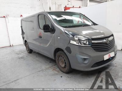 Image of 2017 VAUXHALL VIVARO L1H1 2700 CDTI BITURBO S/S 1598cc TURBO DIESEL MANUAL 6 Speed PANEL VAN