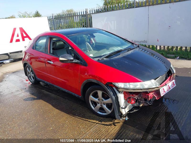 2008 HONDA CIVIC ES I-VTEC 1799cc PETROL MANUAL 6 Speed 5 DOOR HATCHBACK