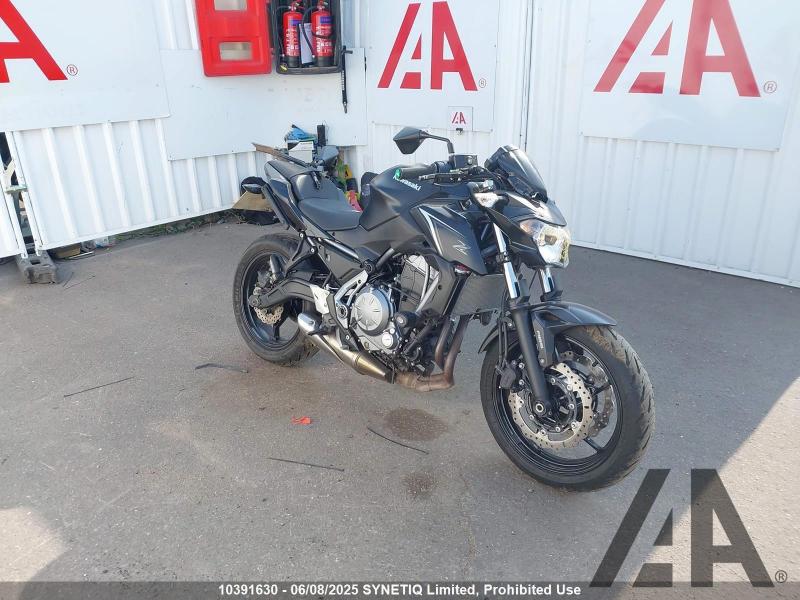 2017 KAWASAKI ER 650 HHF 650cc PETROL MOTORCYCLE