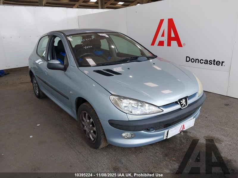 2005 PEUGEOT 206 SE 1360cc PETROL MANUAL 5 Speed 5 DOOR HATCHBACK