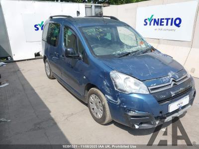 Image of 2016 CITROEN BERLINGO MULTISPACE BLUEHDI XTR ETG6 1560cc TURBO DIESEL SEMI AUTO 6 Speed 5 DOOR MPV