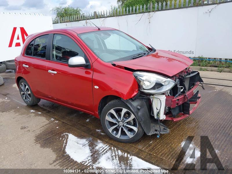 2016 NISSAN MICRA N-TEC 1198cc PETROL CVT 1 Speed 5 DOOR HATCHBACK