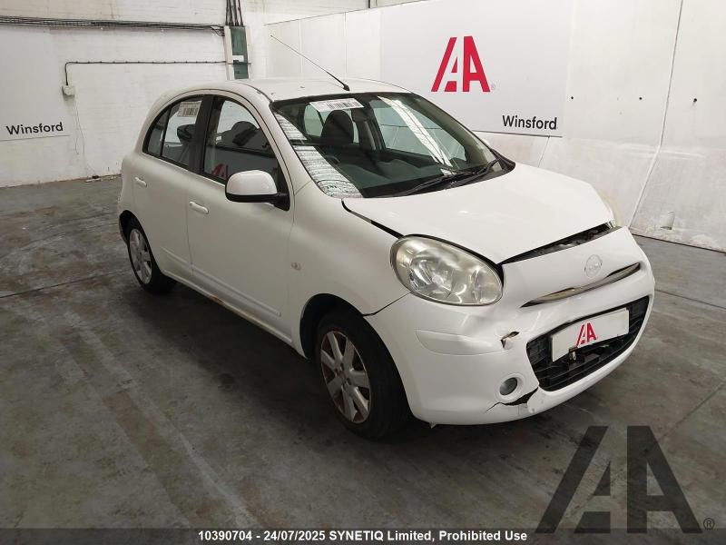 2011 NISSAN MICRA ACENTA 1198cc PETROL MANUAL 5 Speed 5 DOOR HATCHBACK