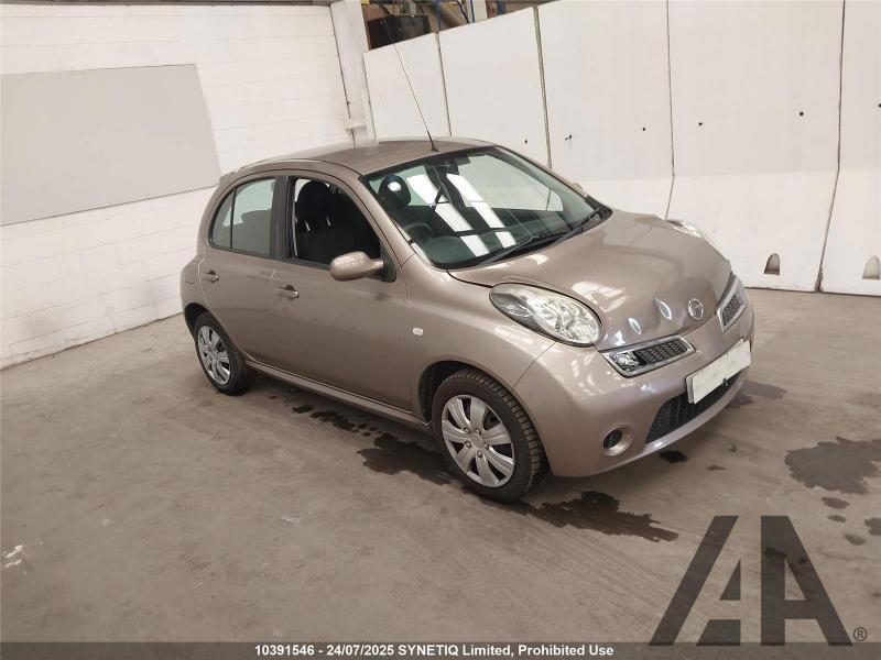 2008 NISSAN MICRA ACENTA 1240cc PETROL MANUAL 5 Speed 5 DOOR HATCHBACK