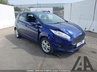 Image of 2015 FORD FIESTA ZETEC 1596cc PETROL AUTOMATIC 6 Speed 5 DOOR HATCHBACK