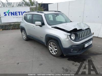 Image of 2016 JEEP RENEGADE M-JET LONGITUDE 1598cc TURBO DIESEL MANUAL 6 Speed 5 DOOR ESTATE