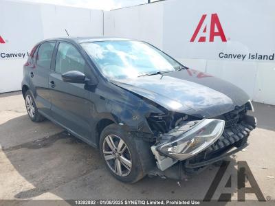 Image of 2016 VOLKSWAGEN POLO MATCH TSI 1197cc TURBO PETROL MANUAL 5 Speed 5 DOOR HATCHBACK