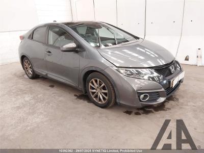 Image of 2015 HONDA CIVIC I-DTEC SR 1597cc TURBO DIESEL MANUAL 6 Speed 5 DOOR HATCHBACK