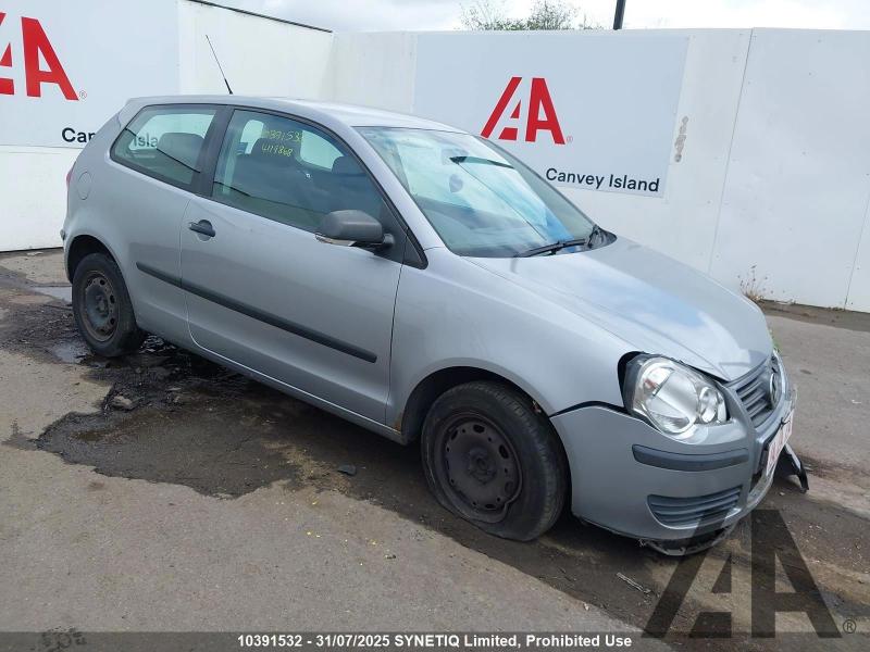 2006 VOLKSWAGEN POLO E 1198cc PETROL MANUAL 5 Speed 3 DOOR HATCHBACK