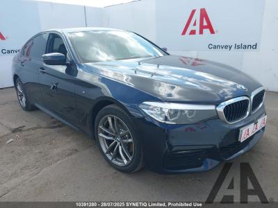Image of 2020 BMW 5 SERIES 520D M SPORT MHEV 1995cc TURBO DIESEL AUTOMATIC 4 DOOR SALOON