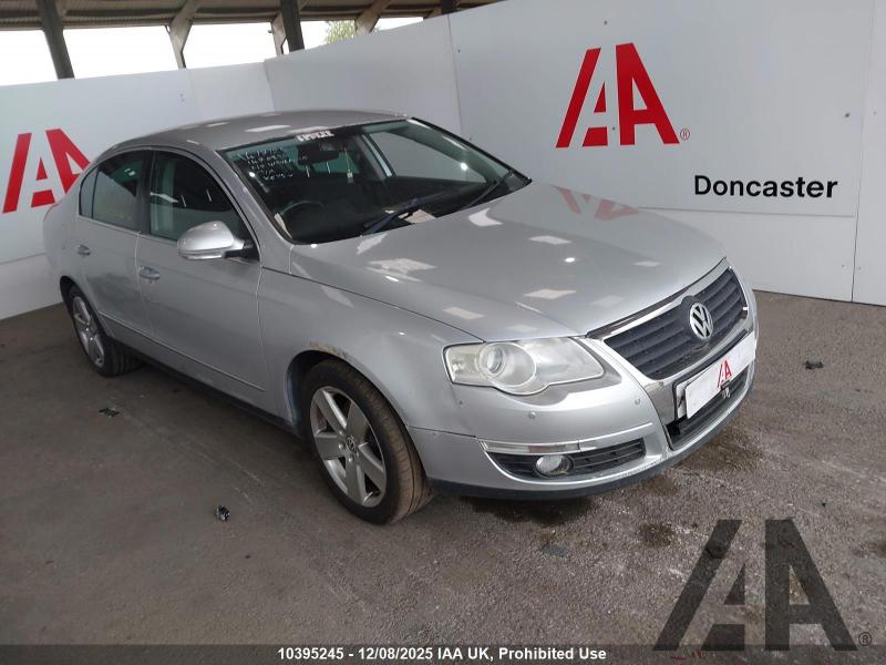 2008 VOLKSWAGEN PASSAT TDI SPORT 1968cc TURBO DIESEL MANUAL 6 Speed 4 DOOR SALOON