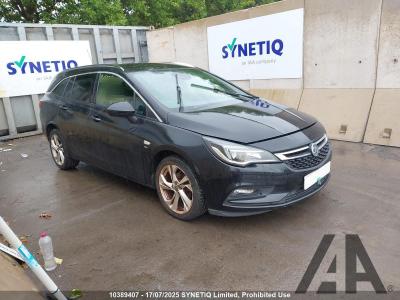 Image of 2016 VAUXHALL ASTRA SRI S/S 1399cc TURBO PETROL AUTOMATIC 6 Speed 5 DOOR ESTATE