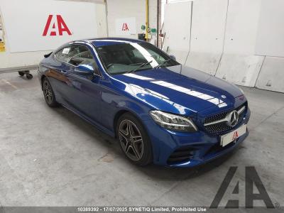 Image of 2018 MERCEDES C-CLASS C 200 AMG LINE 1497cc TURBO PETROL AUTOMATIC 2 DOOR COUPE