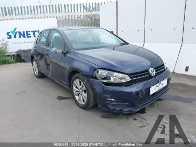 Image of 2013 VOLKSWAGEN GOLF SE TDI BLUEMOTION TECHNOLOGY D 1598cc TURBO DIESEL SEMI AUTO 7 Speed 5 DOOR HATCHBACK